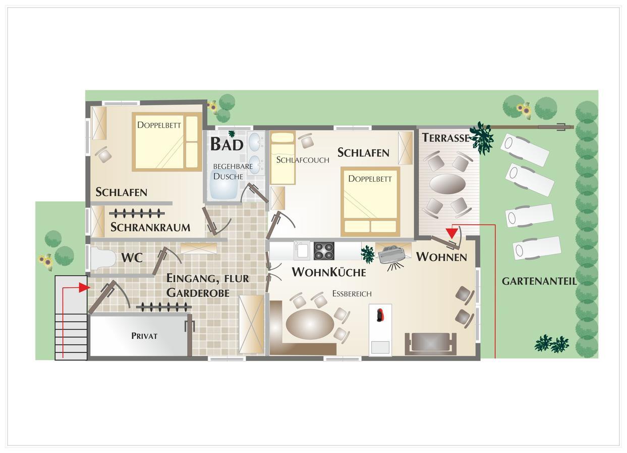 Moida-Ferienwohnung Fügen Esterno foto